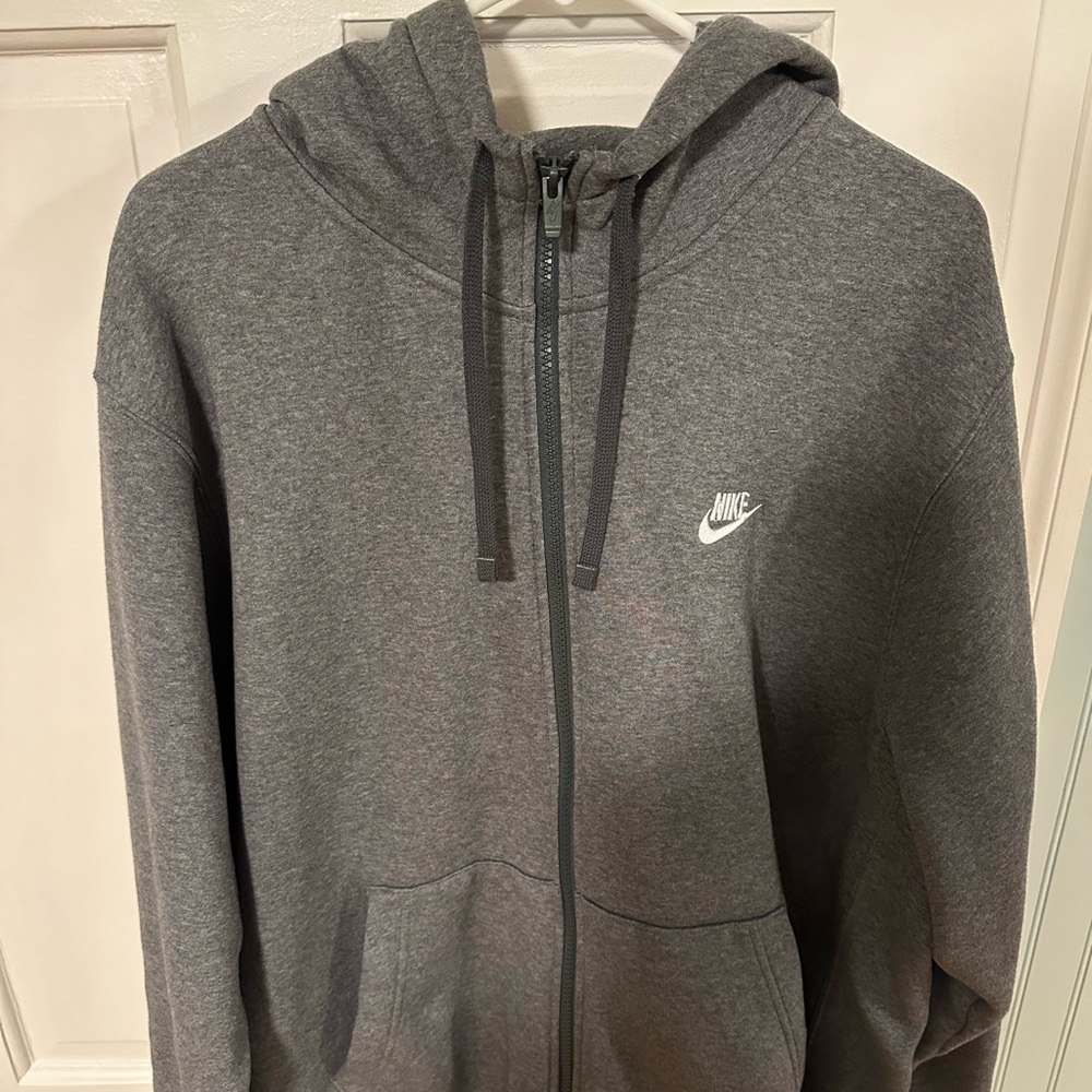 Men’s Nike Zip-up hoodie - Gray - XL